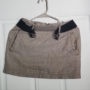 Guess Gingham Skirt shirt size 26